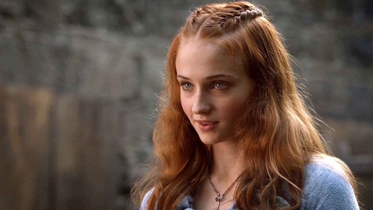 Sophie Turner en el papel de Sansa Stark