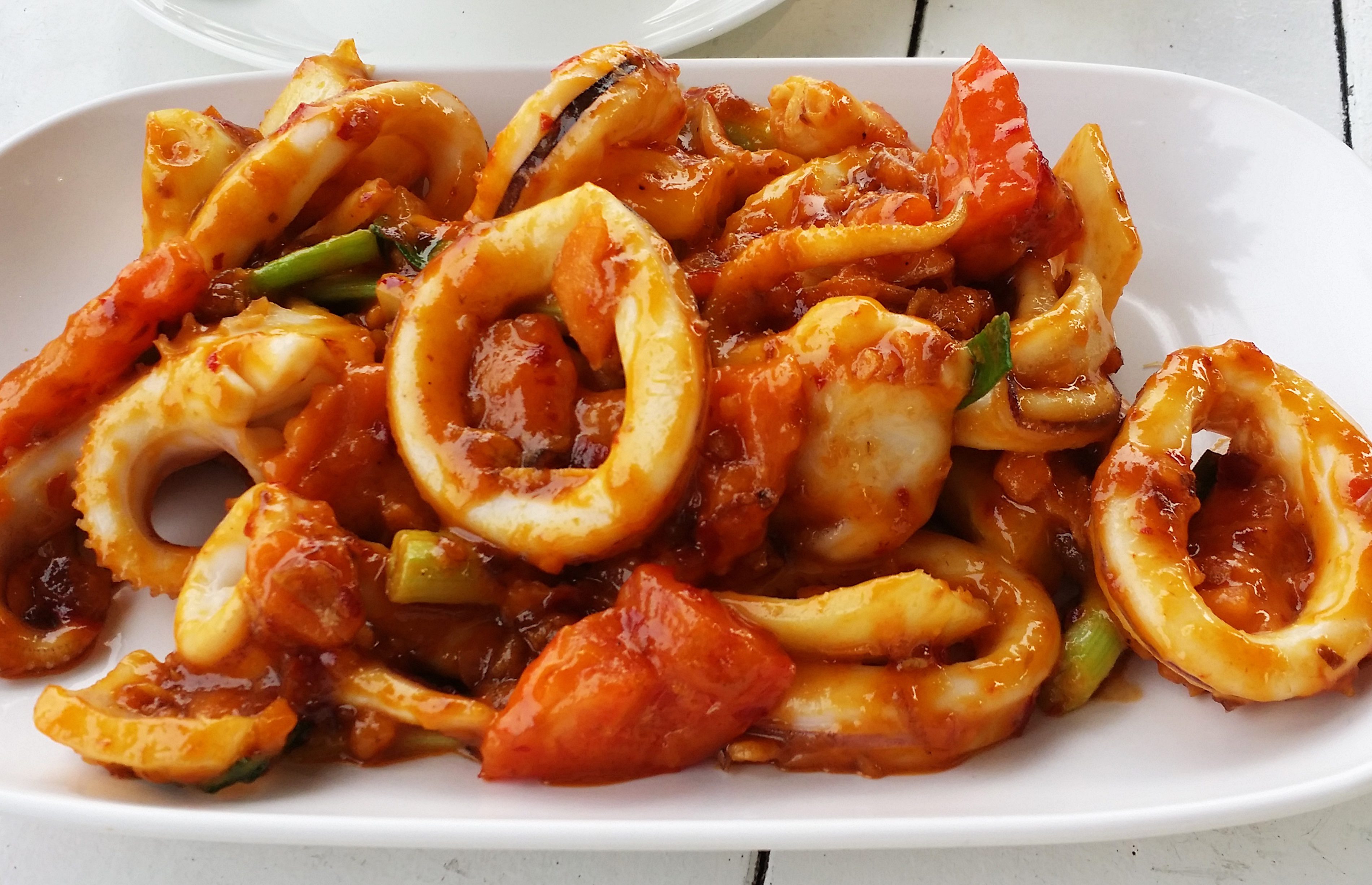 Calamares en salsa americana - Bekia Cocina