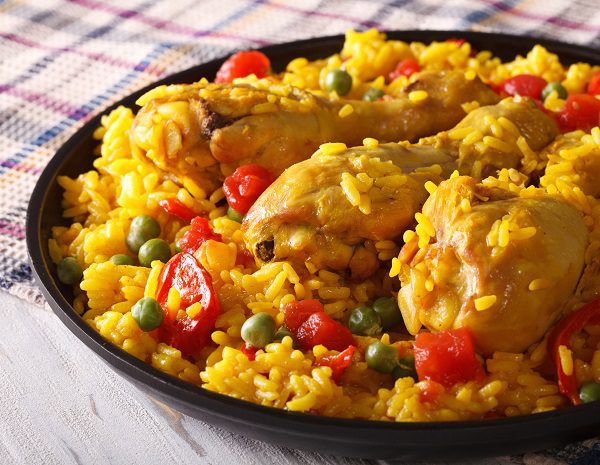 Arroz con pollo Peruano - Bekia Cocina