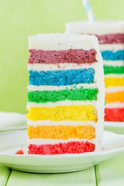 Tarta arcoiris