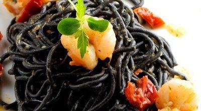 Espaguetis negros